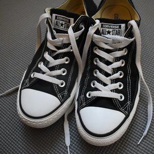 Black Converse Low Tops